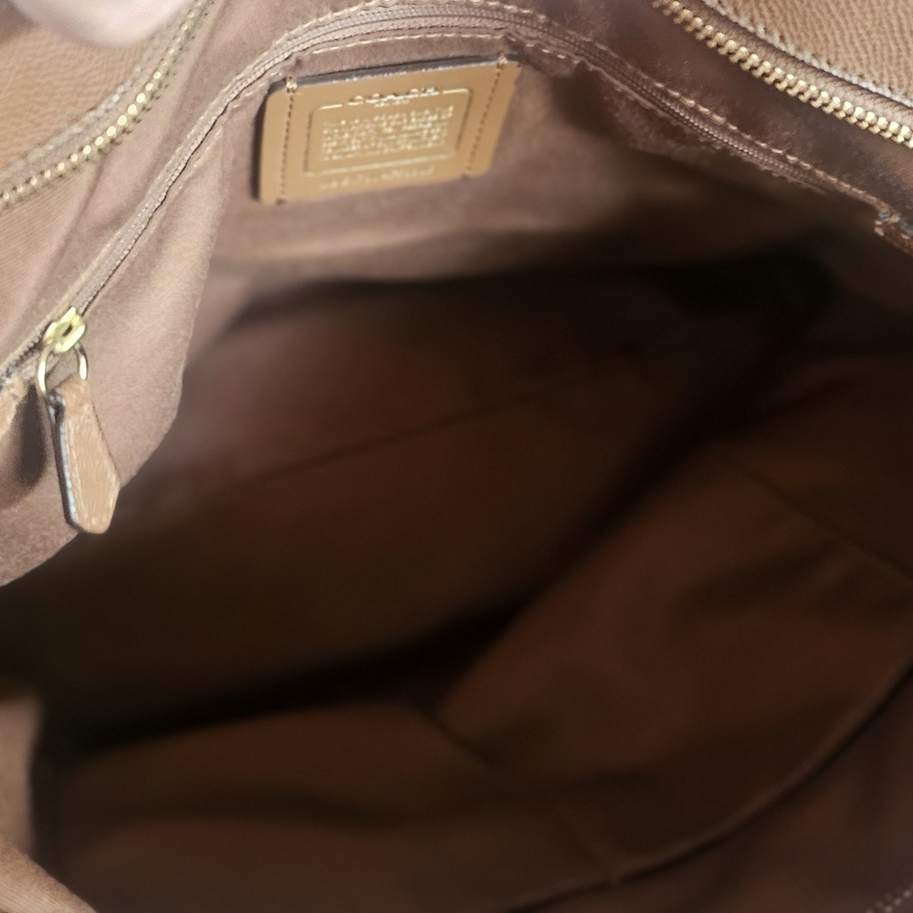 Coach Brown Leather Classic Tote - Picture 2 of 7
